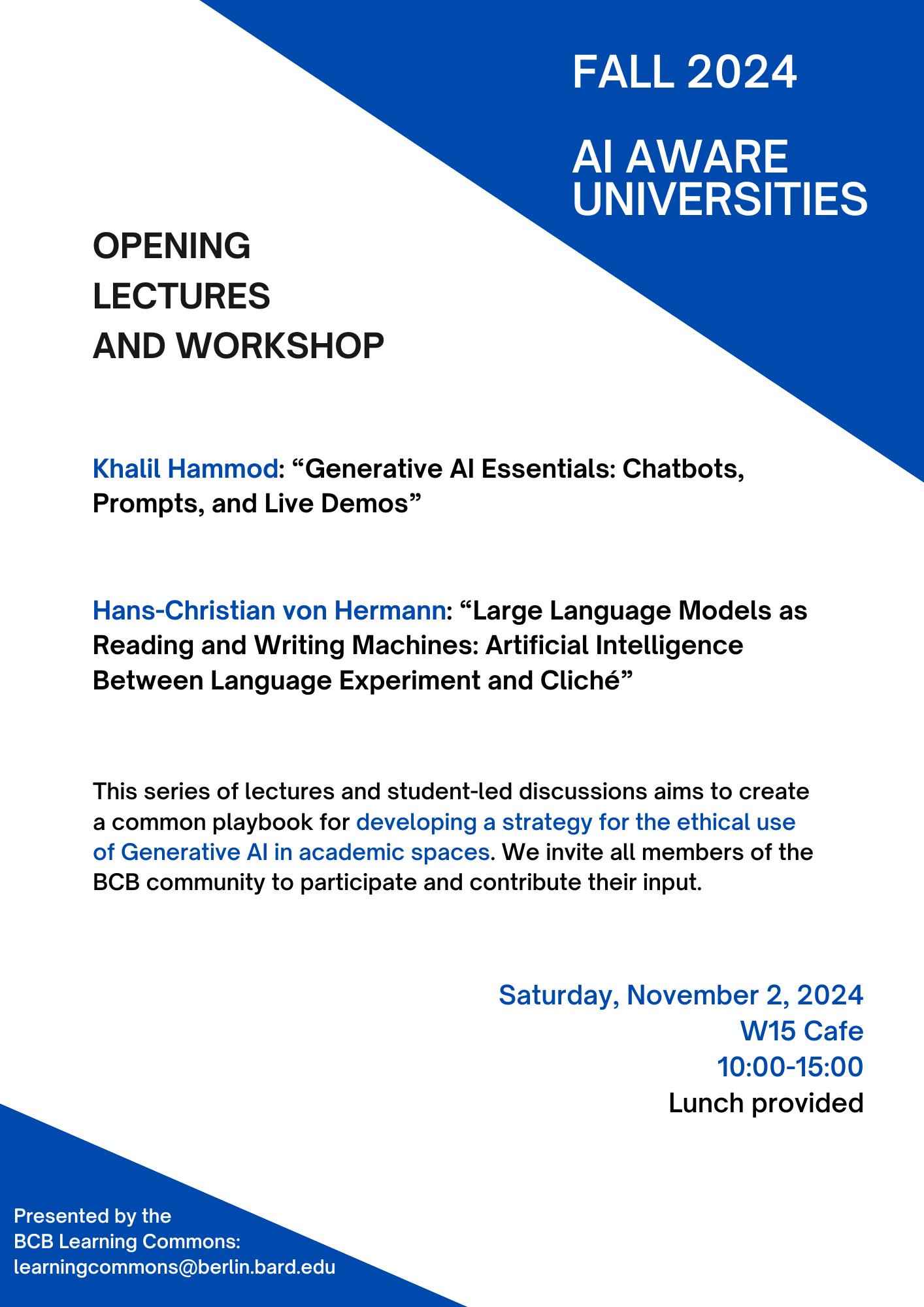 AI Aware Universities: Empowering University <b>Communities</b> for The ...