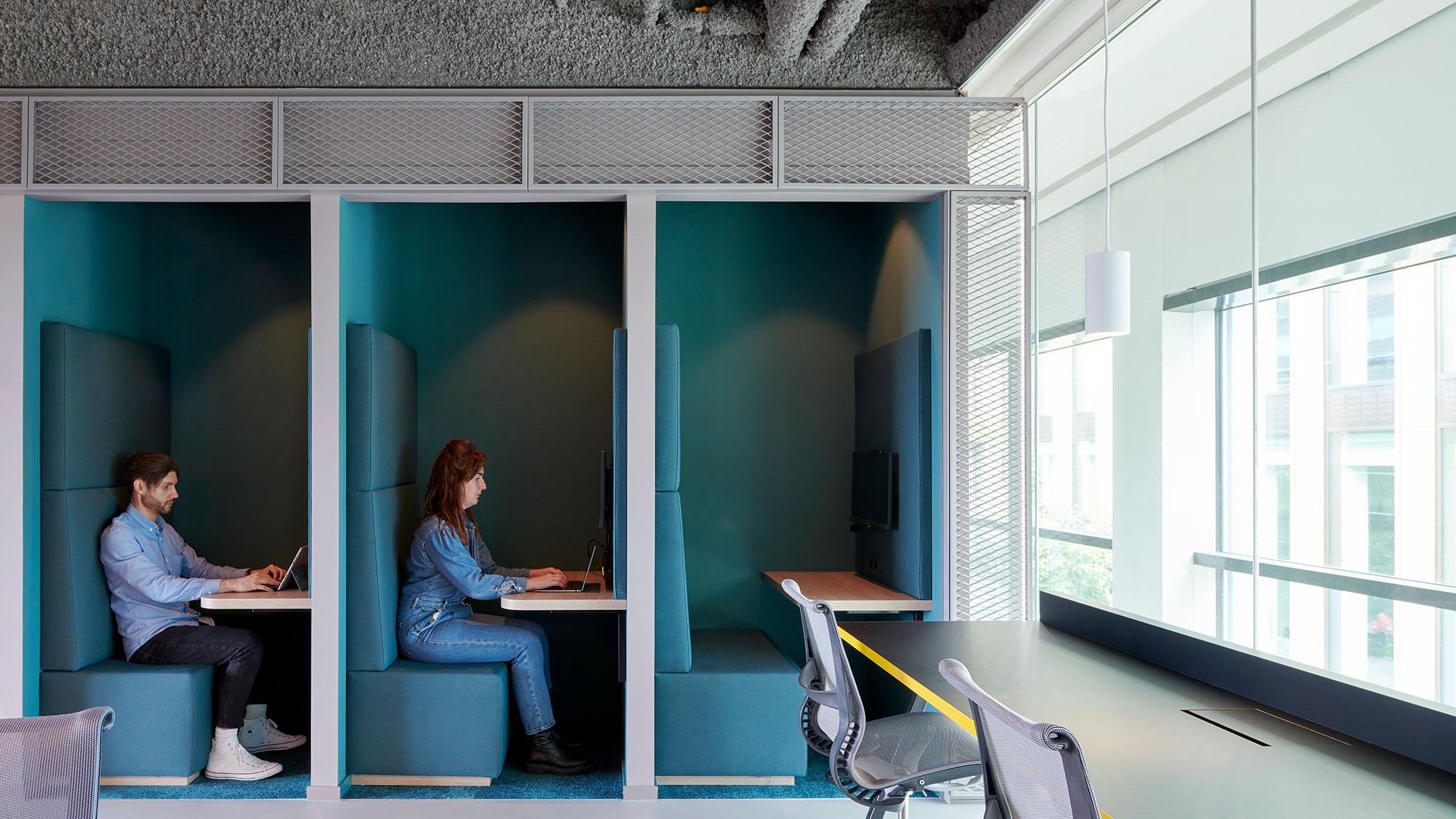 Office design ideas: focus spaces and quiet working - M Moser ...