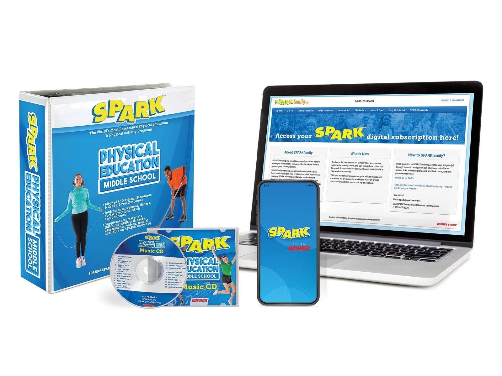SPARK Middle School Physical Education Curriculum - Gopher Sport