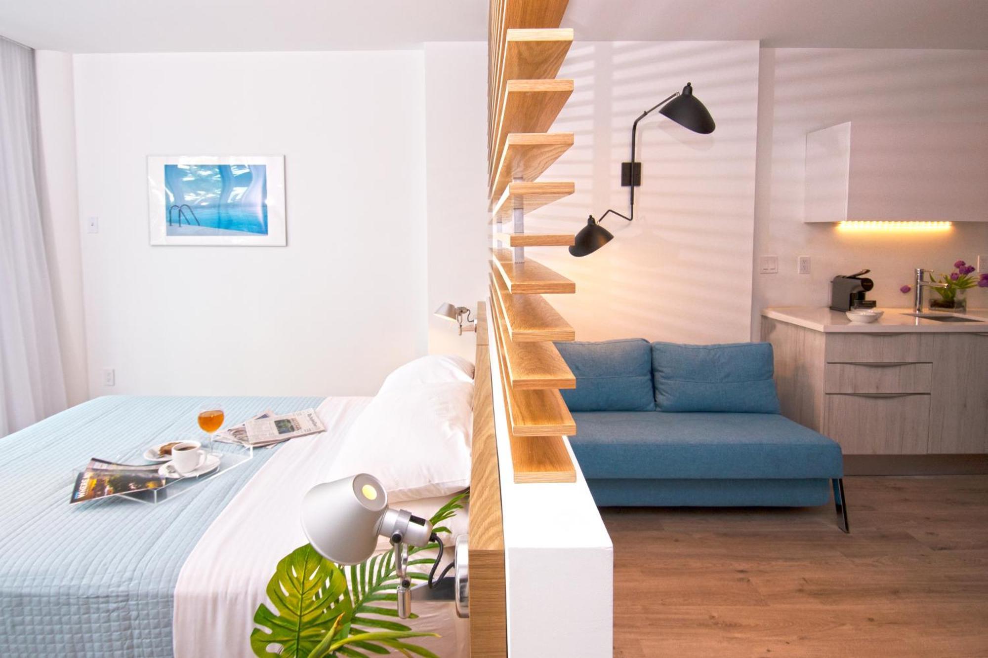 Oceanside Studio Suite Kitchenette Balcony