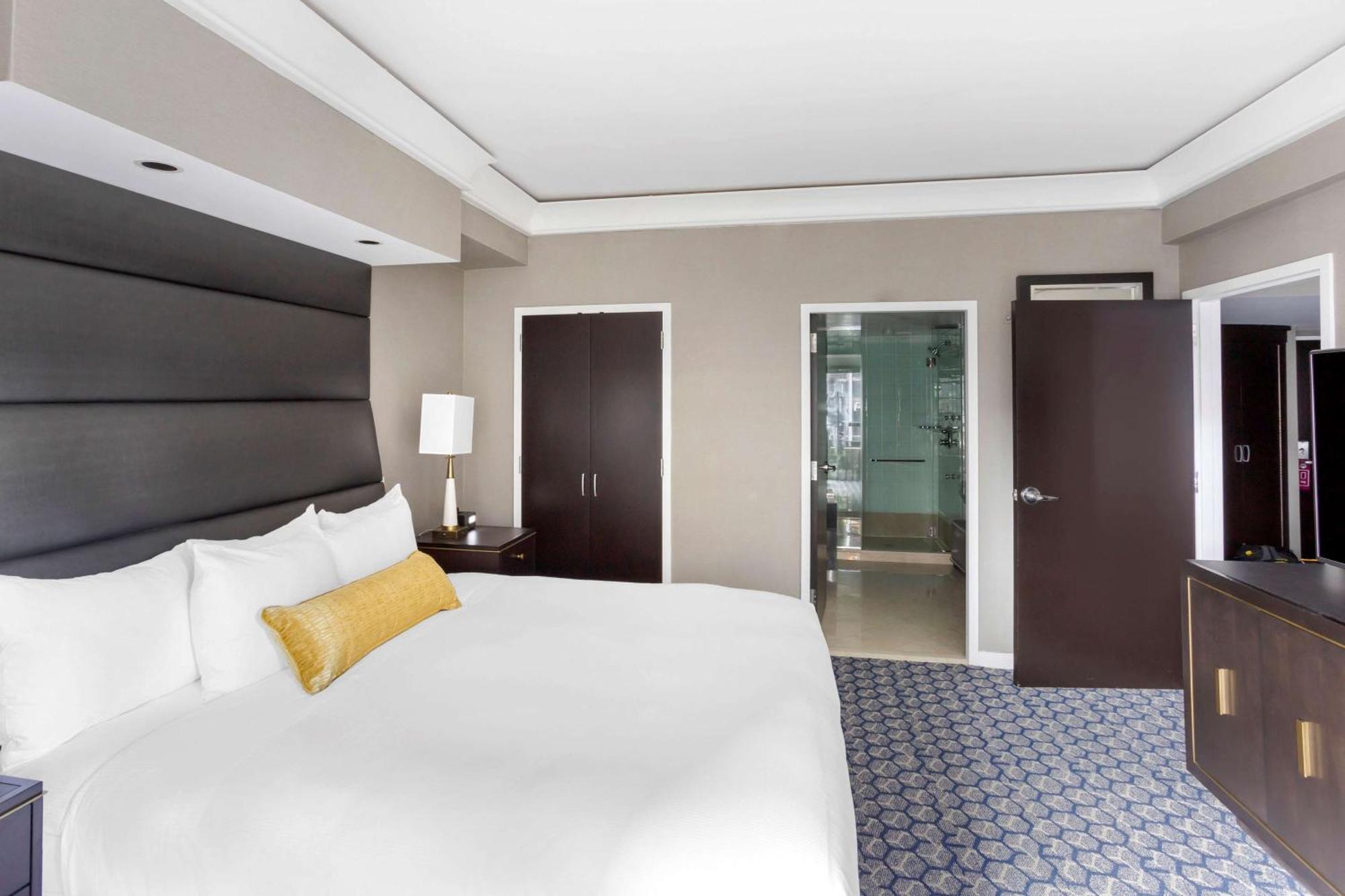 Suíte de 1 Quarto com Cama King-size e Sofá-cama
