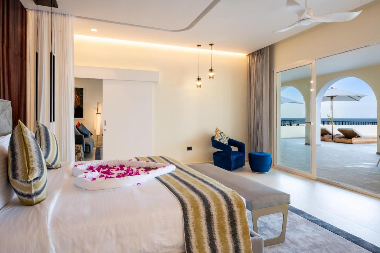 Presidentiële Suite met 2 Slaapkamers, een Privézwembad en Uitzicht op de Oceaan