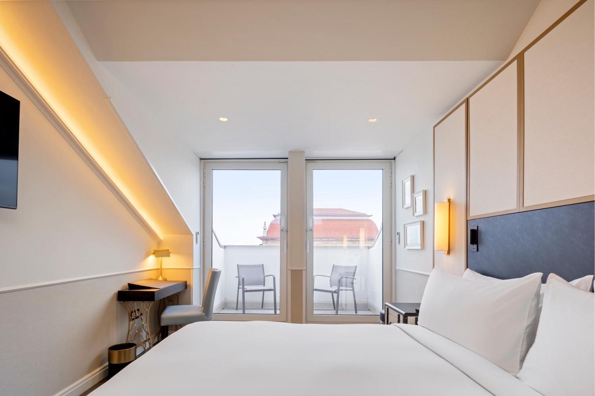Chambre Deluxe Lit King-Size avec Vue et Balcon