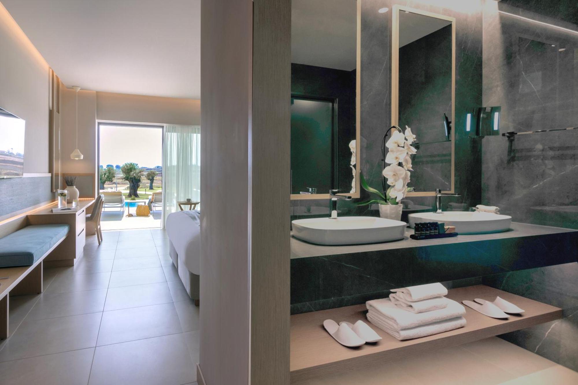 Deluxe Kamer met Zijdelings Uitzicht op Zee
