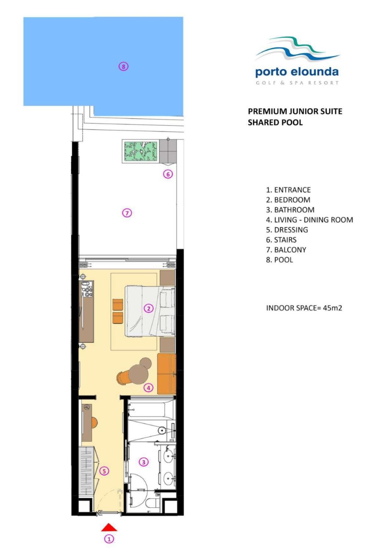 Junior Suite Premium con Piscina in Comune