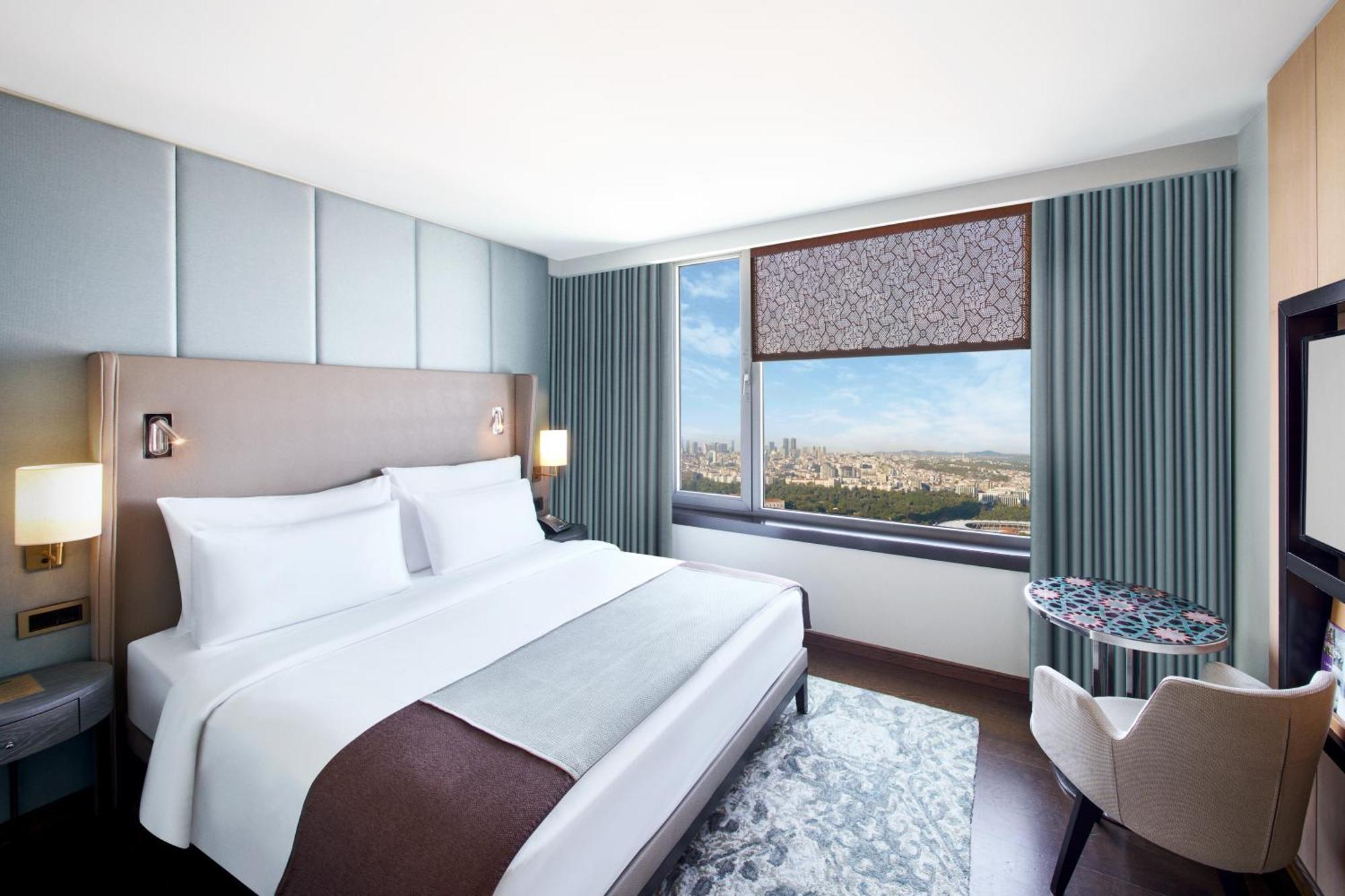 Corner Double Room with City View