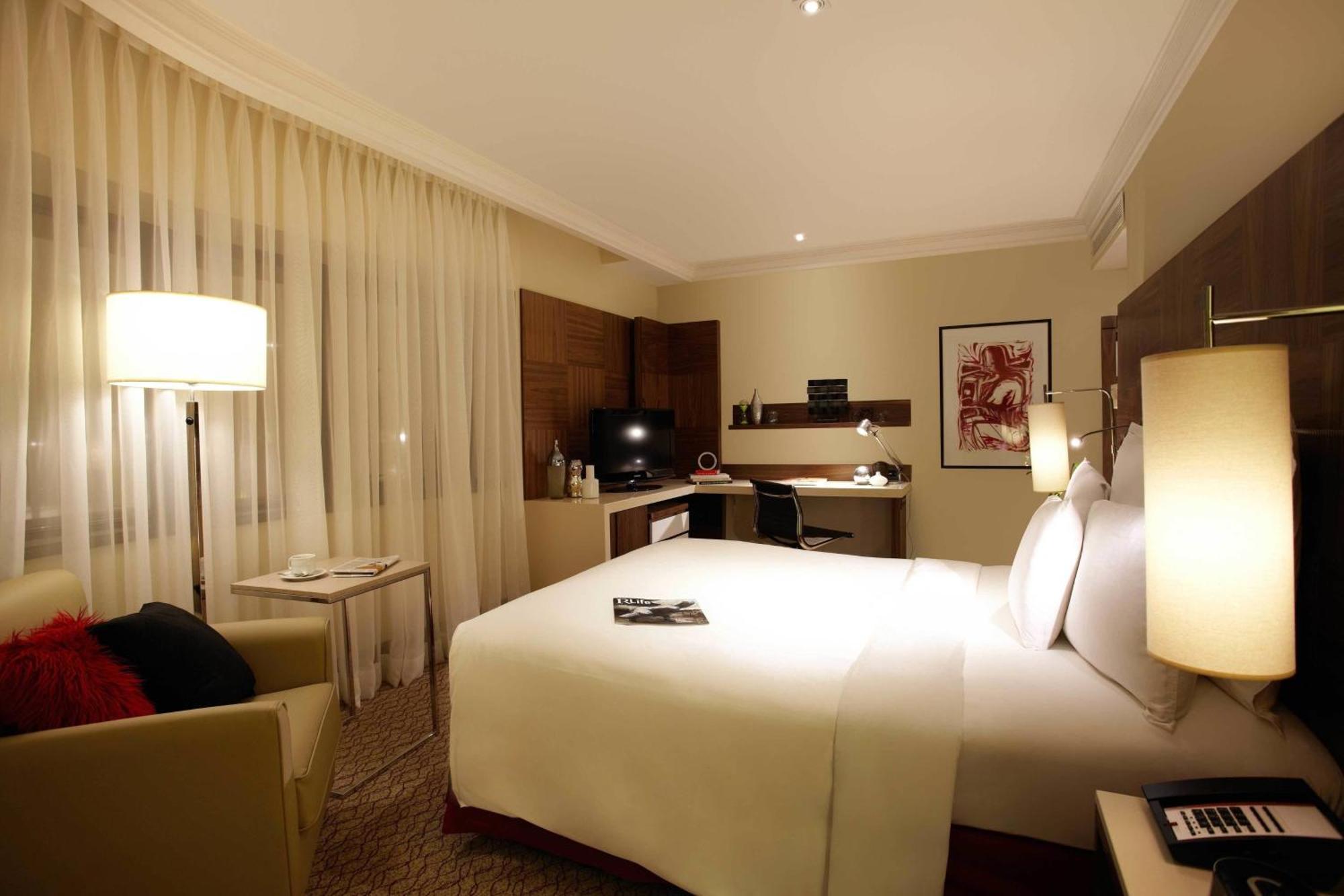 Quarto com 1 Cama Queen-size, Vista Cidade