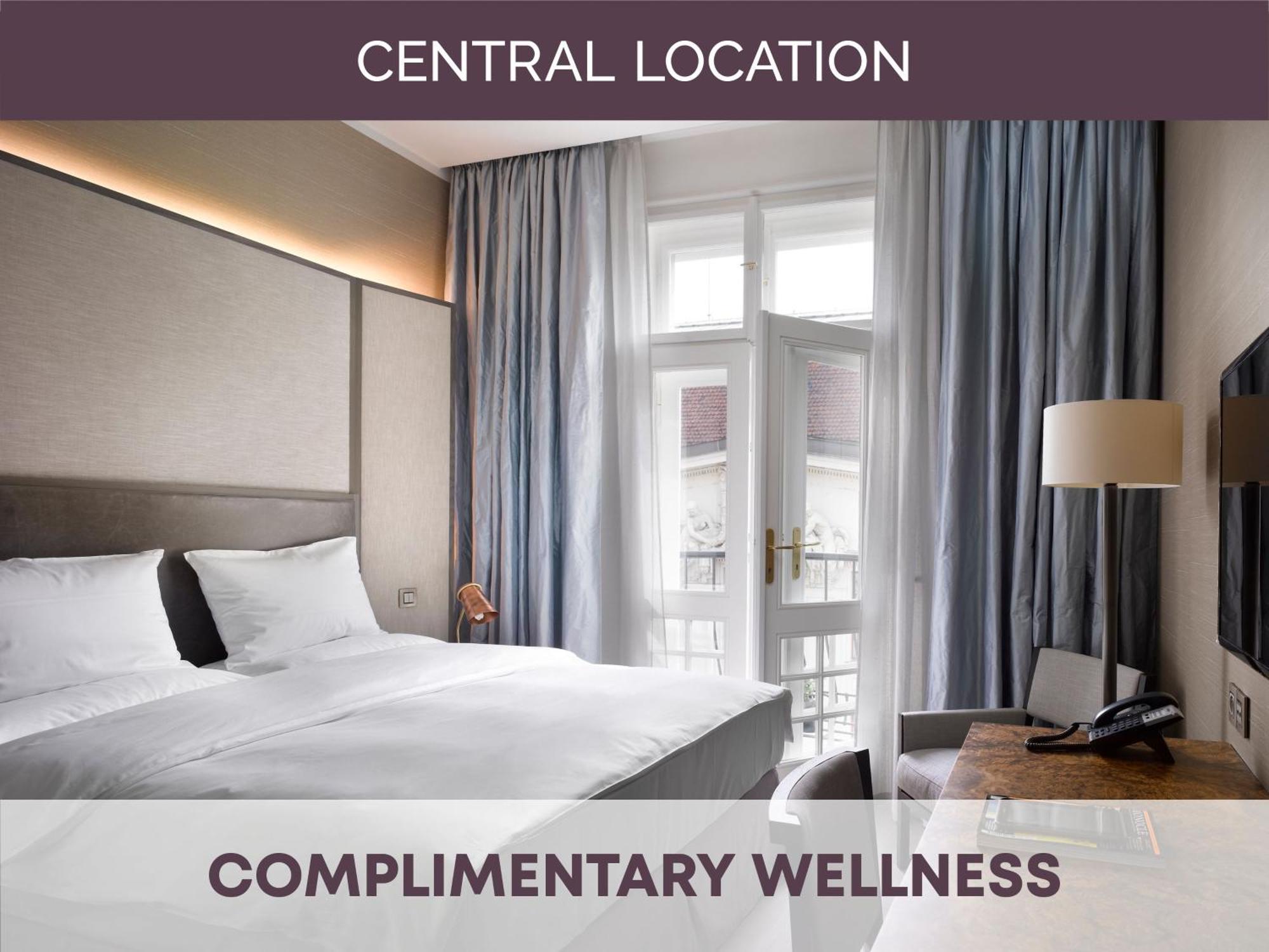 Deluxe Double Room Balcony Lounge Wellness Access