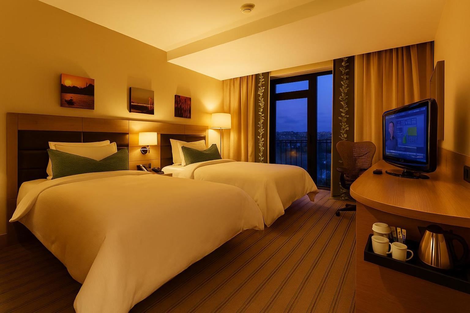 Chambre Lits Jumeaux - Vue sur Mer