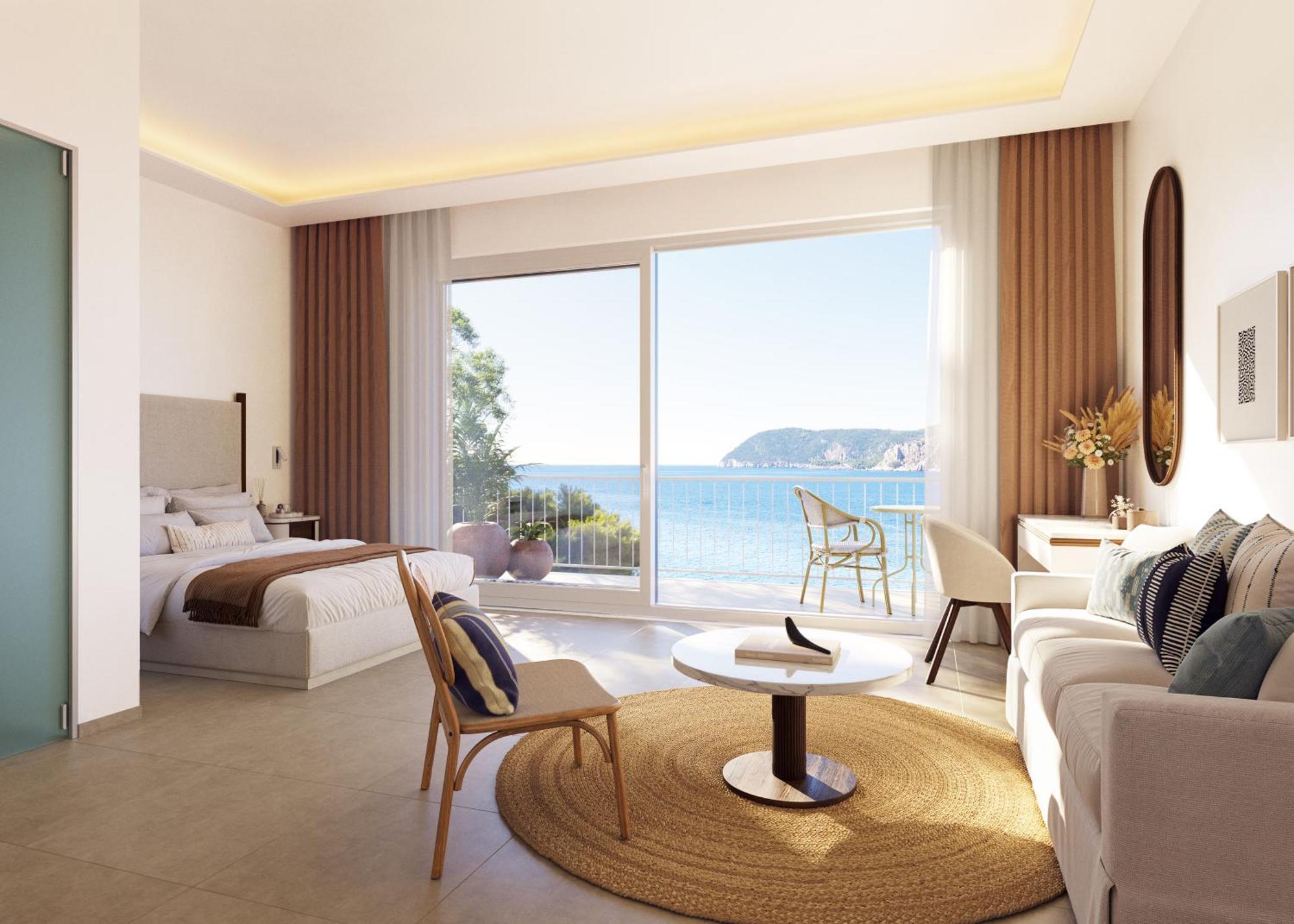 Villa Junior Suite with Sea Front View