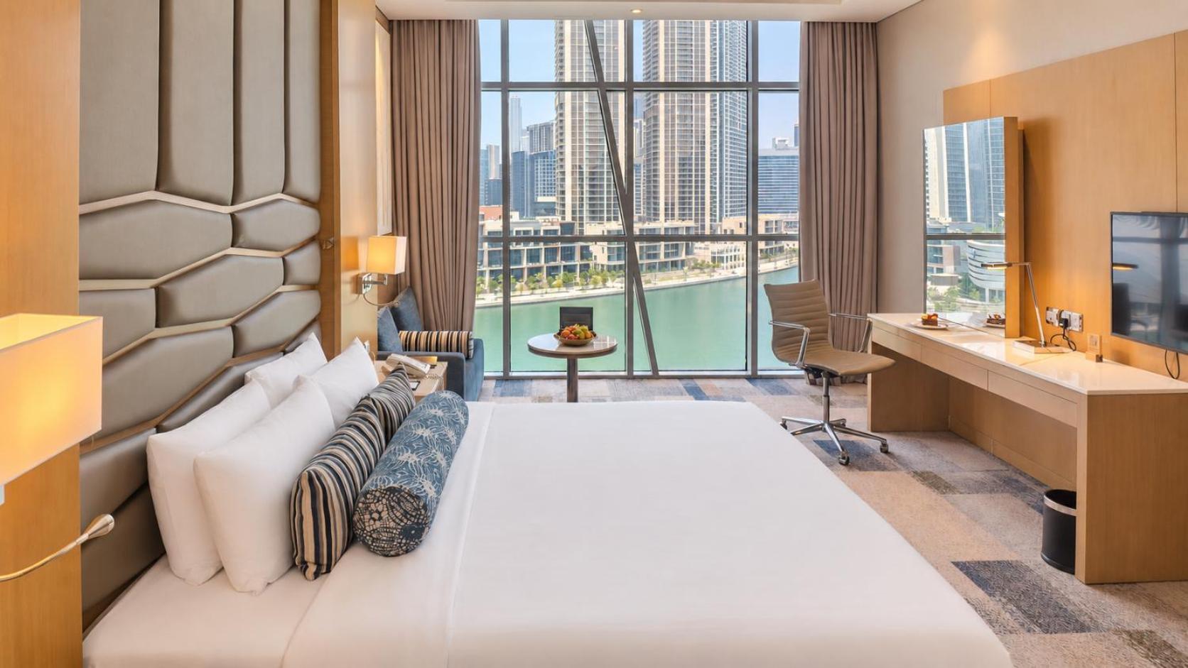 Premium Room Dubai Canal view access to Hotel's private beach at Palm Jumeirah