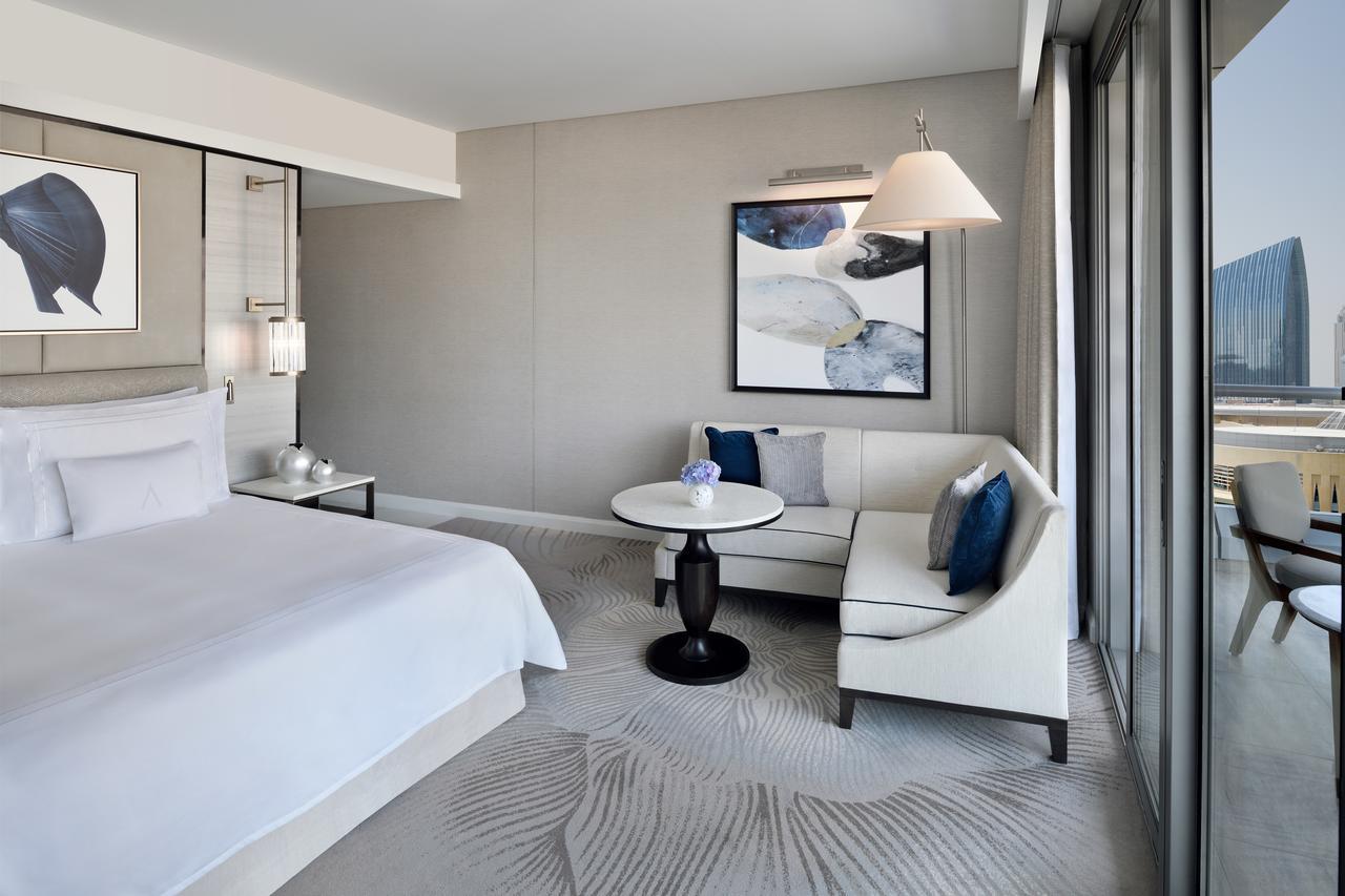 Premier Burj Khalifa & Fountain View Room with Balcony