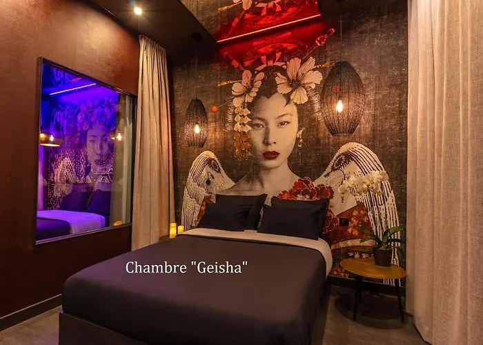 Cheap hotel: Love Hotel Avec Nuit Insolite Au Dandy Et Jacuzzi Privatise (Adults Only)