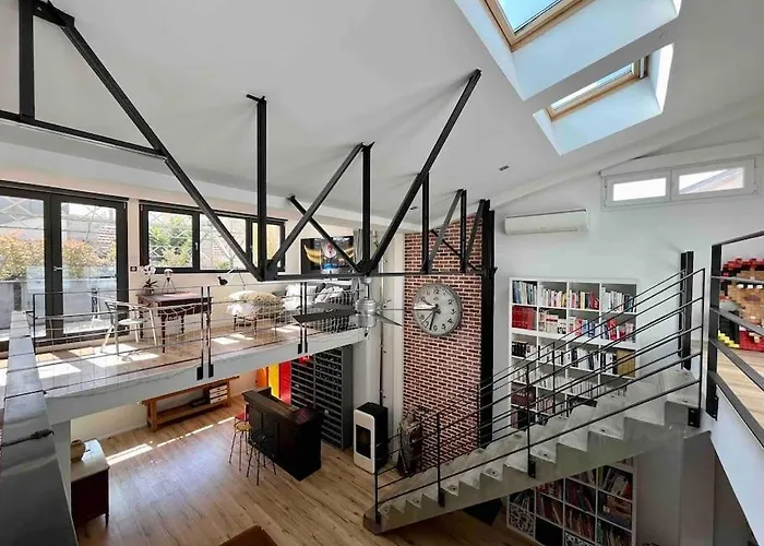 Rare ! LOFT Atypique Centre-Ville Parking Jardin