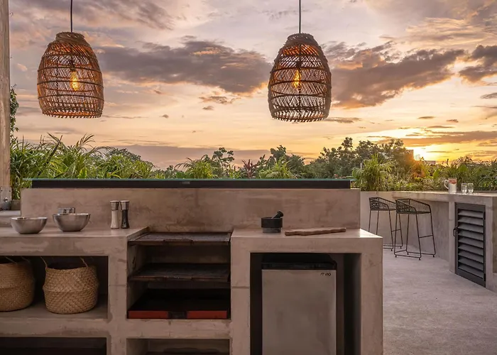 Beach hotel: Villa Charlotte