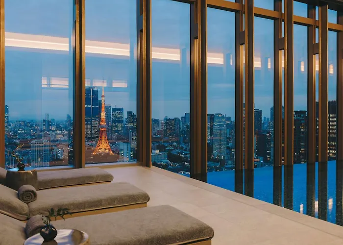 Hotel with pool: Fairmont Tokyo