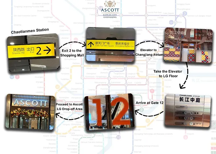 Apartment: Ascott Raffles City Chongqing