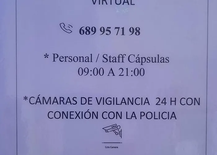 Hôtel central: Capsule Inn Valencia Hostel