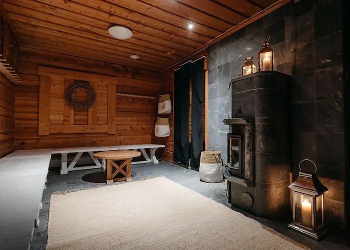 In Luxury hotels Lapland s Ounasvaara Chalets